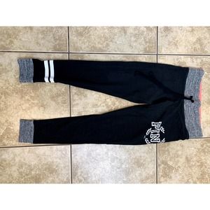 Victoria's Secret PINK S Yoga Jogger Black Pants